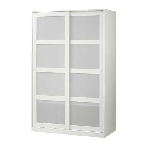 KVIKNE Wardrobe with 2 sliding doors IKEA