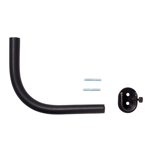 RÄCKA Curtain rod corner connector IKEA Adjustable; allows you to connect curtain rods at different angles, e.  g. 