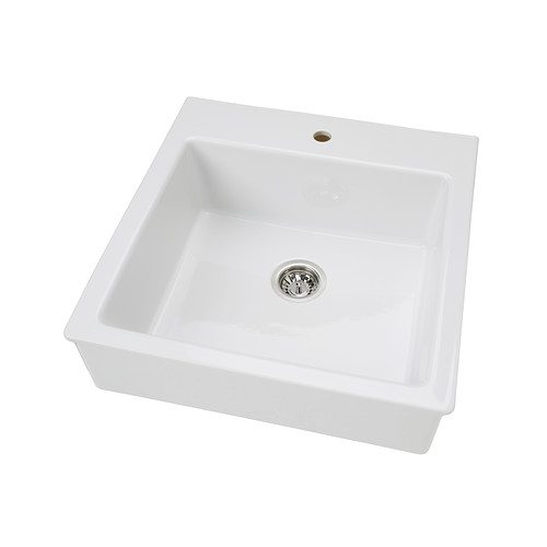 DOMSJÖ Single bowl sink IKEA