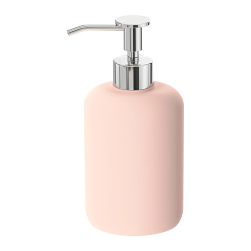 EKOLN Soap dispenser pale pink IKEA