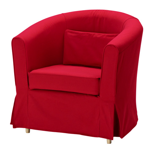 EKTORP TULLSTA Armchair cover Idemo red IKEA