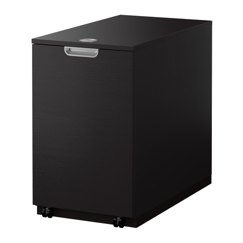 GALANT Storage unit for printer blackbrown IKEA