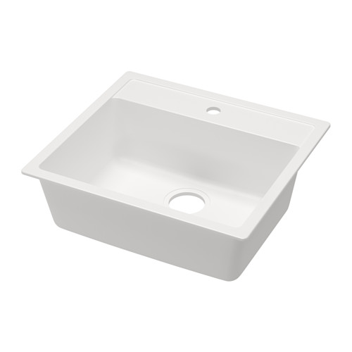 HÄLLVIKEN Single-bowl inset sink - IKEA