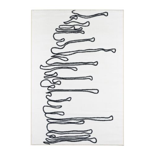 HULDA VILSE Rug, low pile IKEA Heat-set polypropylene; makes the rug extra nice and soft to walk on.