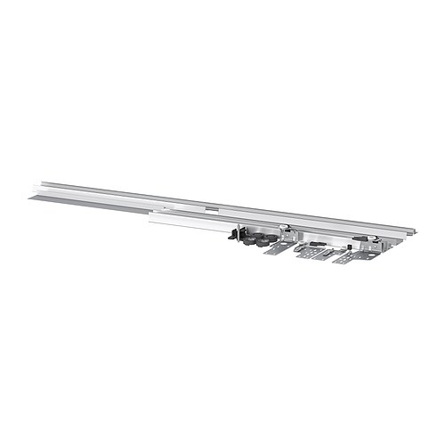 INTEGRAL Rail w fittings for sliding doors , 120x70 cm IKEA