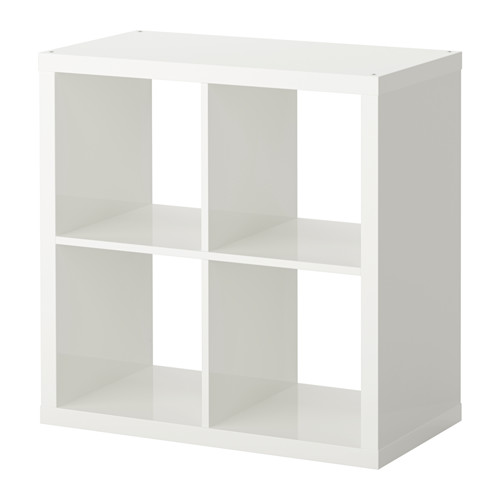 KALLAX Shelving unit highgloss white IKEA