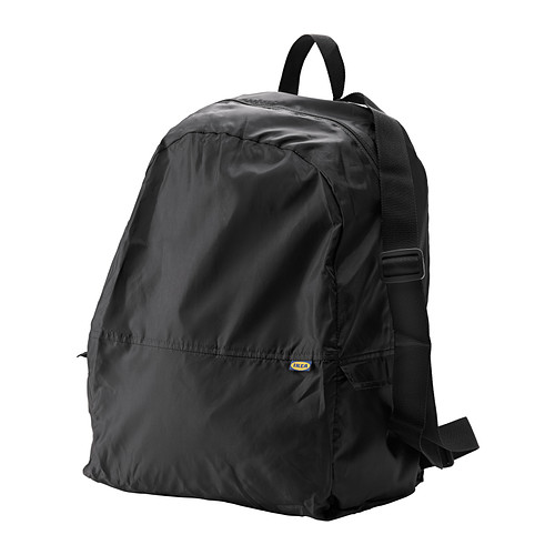 KNALLA Backpack black, IKEA