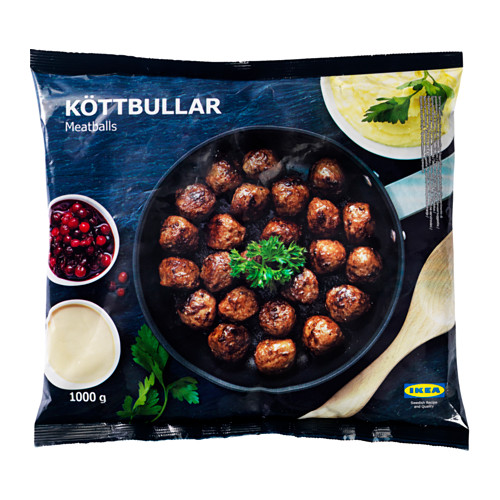 KÖTTBULLAR Meatballs, frozen IKEA