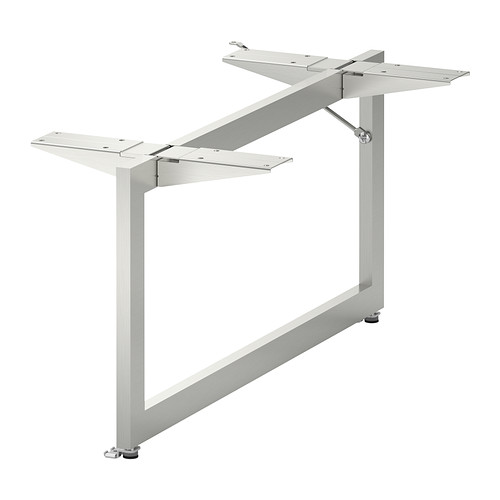 LIMHAMN Supporting leg stainless steel, 28x58 cm IKEA