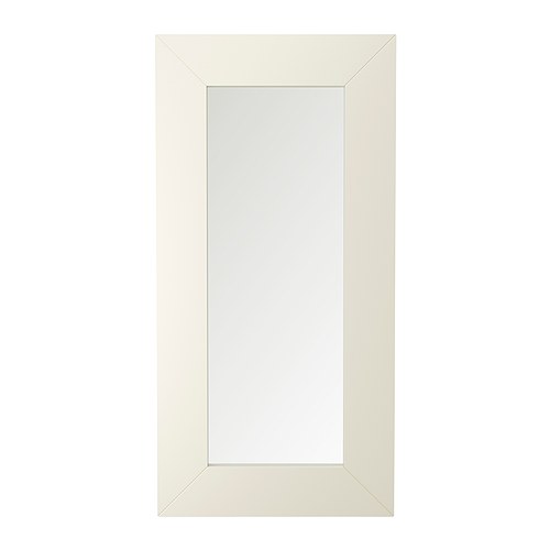MONGSTAD Mirror, white Width: 94 cm Height: 190 cm  
