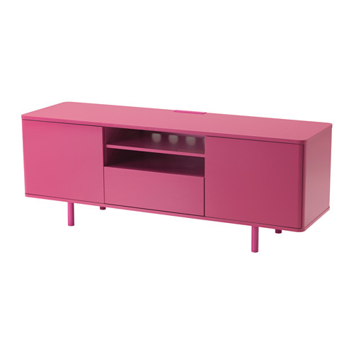 MOSTORP TV bench pink IKEA