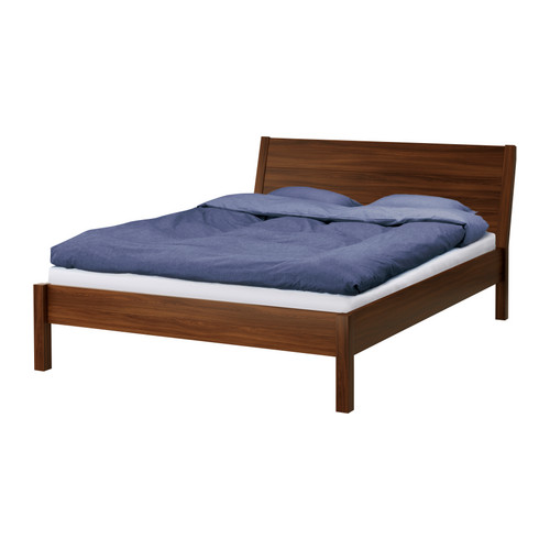 NYVOLL Bed frame IKEA Adjustable bed sides; allow you to use mattresses of different thicknesses.