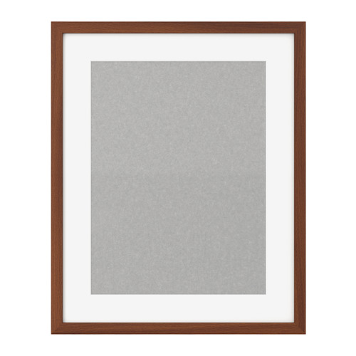 RIBBA Frame medium brown IKEA