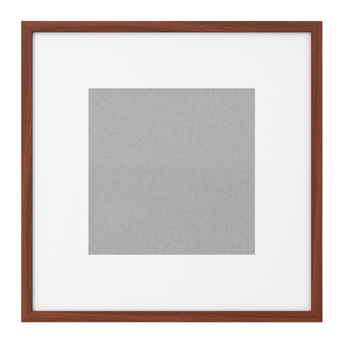 RIBBA Frame medium brown IKEA