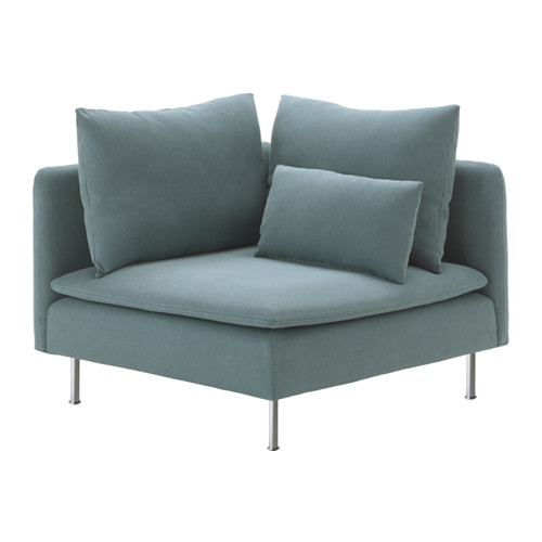 SÖDERHAMN Corner section - Finnsta turquoise - IKEA