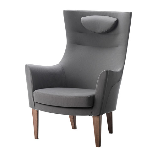 STOCKHOLM Highback armchair Röstånga grey IKEA