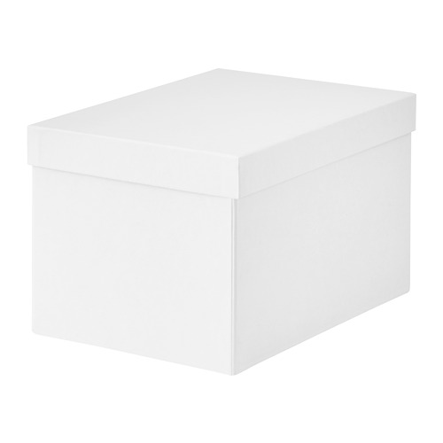 TJENA Storage box with lid IKEA