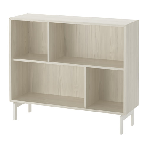 VALJE Shelf unit larch white IKEA