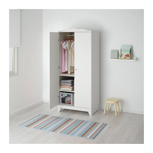 HENSVIK Armoire Blanc 75x174 cm IKEA