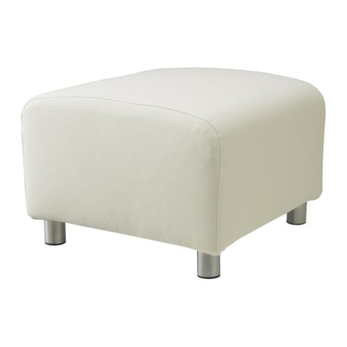 KLIPPAN Hoes poef IKEA Makkelijk schoon te houden; de overtrek is machinewasbaar.