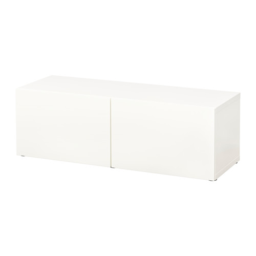 BESTÅ Shelf unit with doors Lappviken white IKEA
