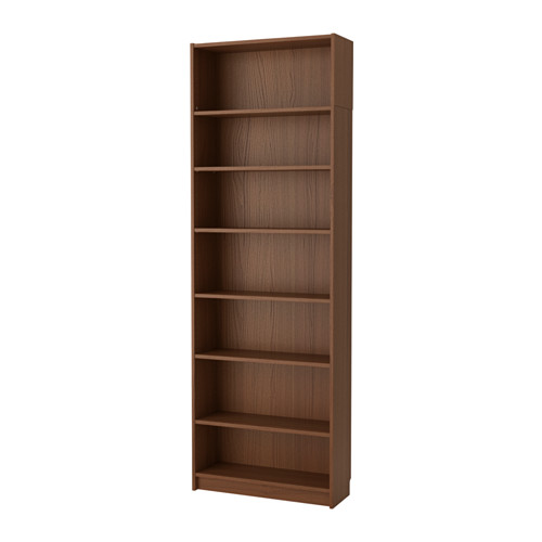 BILLY Bookcase brown ash veneer IKEA