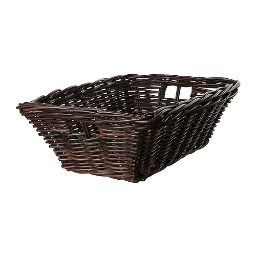 BYHOLMA Basket brown, 36x51x17 cm IKEA