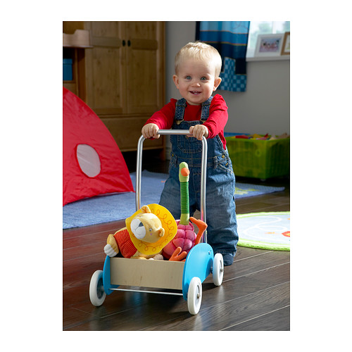 EKORRE Toddle truck IKEA When walking by themself, a child develops motor skills and balance.