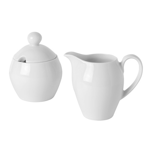 ERFARENHET Sugar bowl and cream jug IKEA