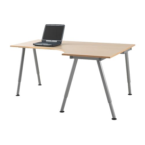 GALANT Corner desk-right &nbsp; 10-year Limited Warranty.   Read about the terms in the Limited Warranty brochure.  Tested and approved for office use. 