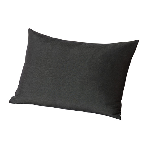 HÅLLÖ Back cushion, outdoor black IKEA