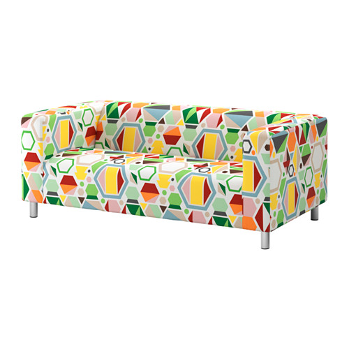 KLIPPAN Loveseat cover Glottra multicolor IKEA