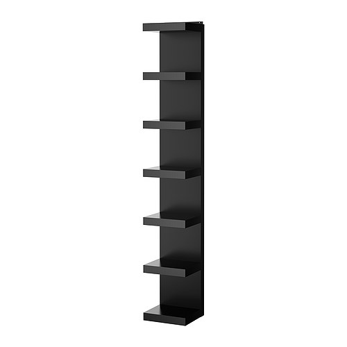 LACK Wall shelf unit black IKEA