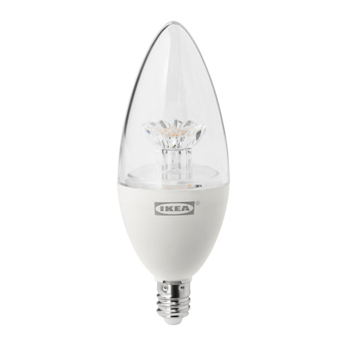 LEDARE LED bulb E12 400 lumen IKEA