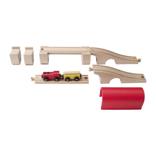 LILLABO 12piece train set IKEA