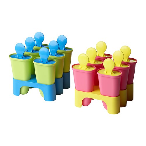 MOLNFRI Ice pop maker, assorted colors Height: 4 "  Height: 10 cm  
