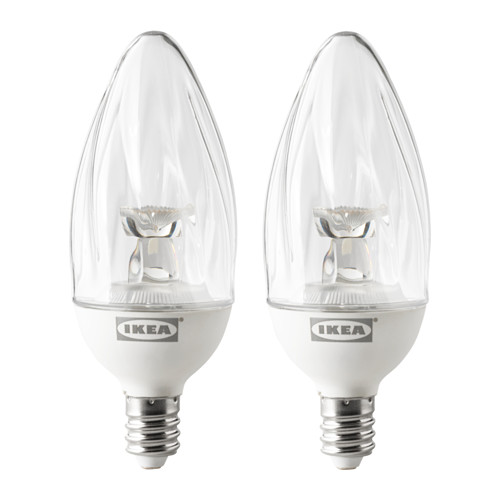 RYET LED bulb E12 100 lumen IKEA