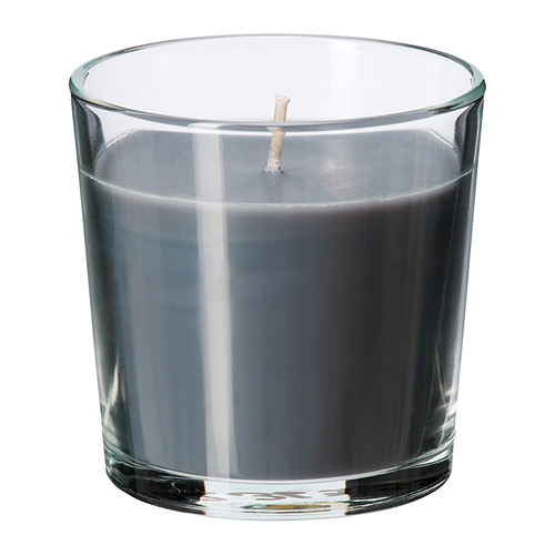SINNLIG Scented candle in glass IKEA