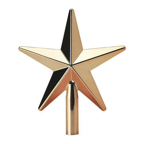 VINTER 2015 Tree topper, star IKEA