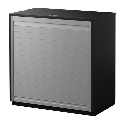 GALANT Meuble à rideau brunnoir IKEA