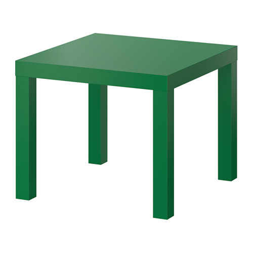table d'appoint verte