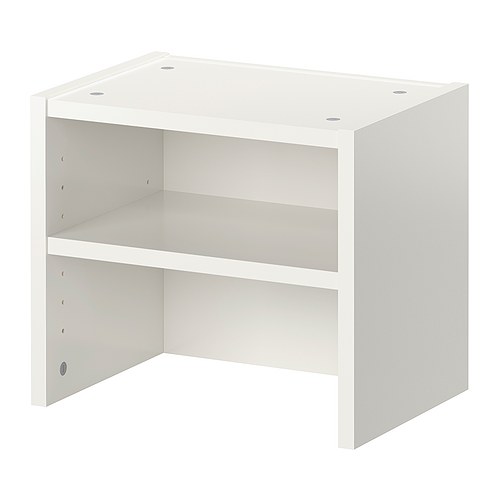 BILLY Aufsatzregal IKEA Mit einem Aufsatzregal wird die Wandfläche maximal ausgenutzt und gleichzeitig wird Bodenfläche frei.
