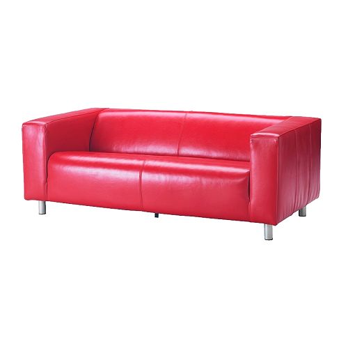 KLIPPAN 2er-Sofa Robustes und pflegeleichtes Spaltleder - praktisch ...