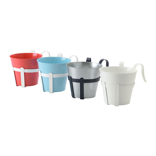 SOCKER Blumentopf mit Halter IKEA
