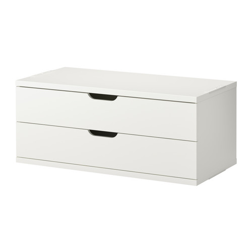 STOLMEN Kommode mit 2 Schubladen Für perfekte Nutzung des Innenraums ...