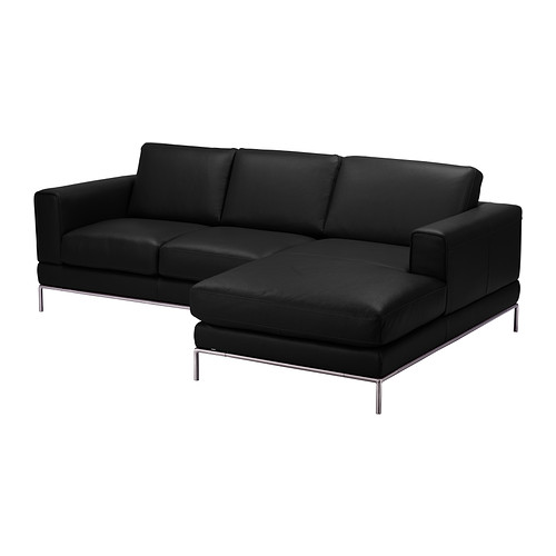 ARILD 2seat sofa w chaise longue, right Grann black IKEA