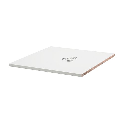 RATIONELL Étagère pour élément à encastrer &nbsp; Tablette en mélamine : facile d'entretien et résistante aux rayures. 