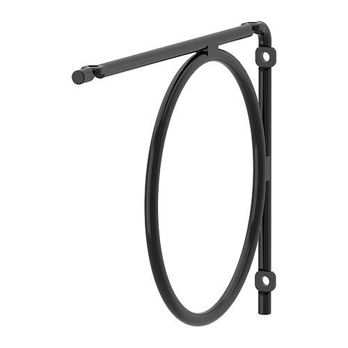 EKBY KÅNNA Konsole  Beidseitig verwendbar - passt für 19 und für 28 cm tiefe Böden. 