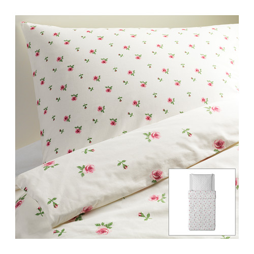 EMELINA KNOPP Bettwäscheset, 2-teilig  Bettbezug mit verdeckten Druckknöpfen, die die Decke am Herausrutschen hindern. 