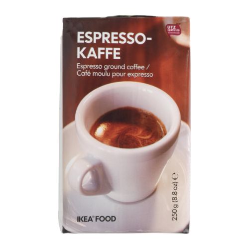 ESPRESSOKAFFE Espresso  Ein UTZ-zertifizierter Kaffee (90% Arabica, 10% Robusta) mit fülligem, intensivem Aroma. 